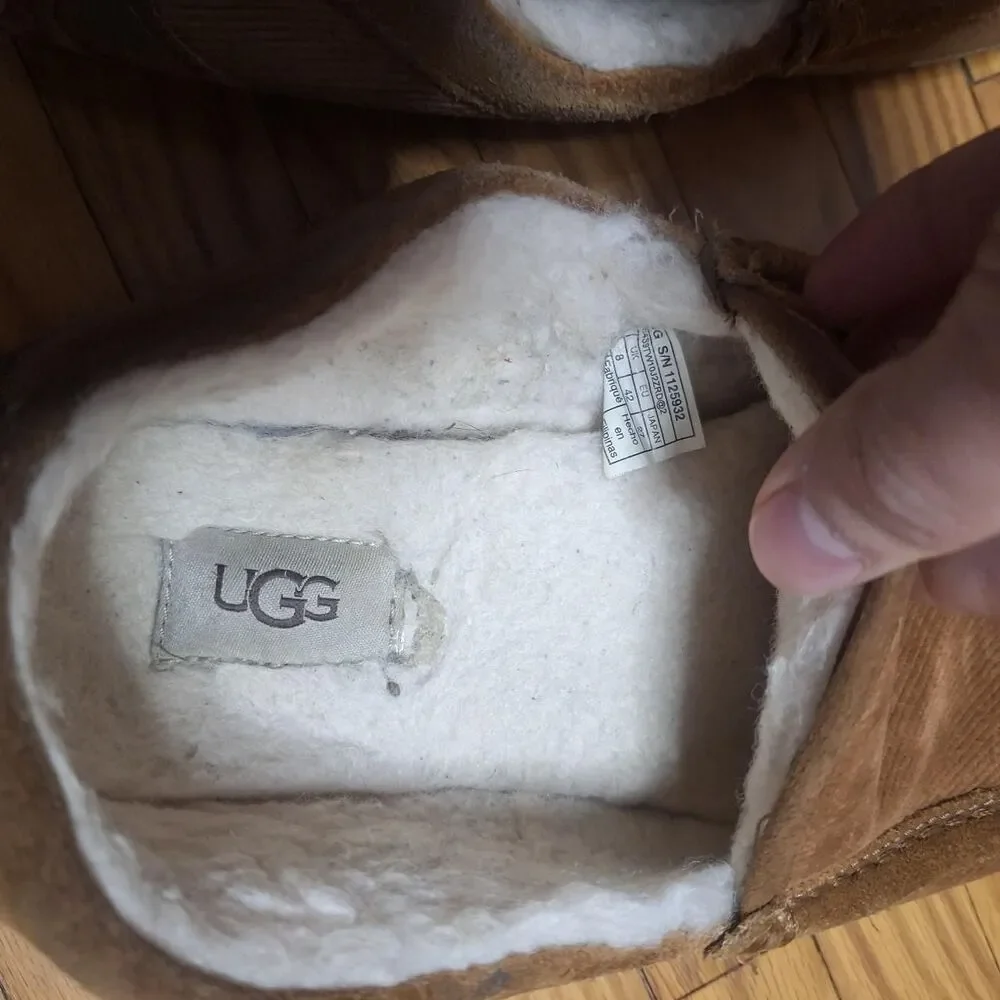 Ugg Men's Brown and Tan Slippers